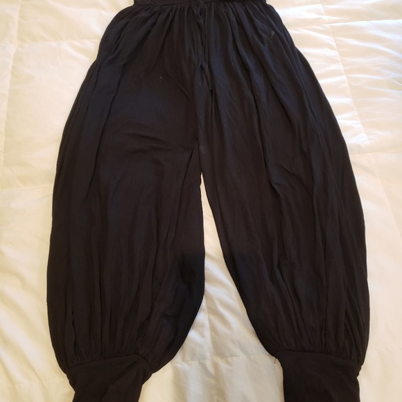 ***SOLD***Black Pants Aladdin/Genie Style Size - Picture 1 of 1